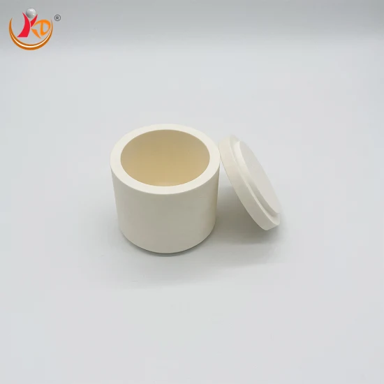 Vaso in ceramica con ingranaggio circolare, mulino a sfere, vaso per crema, vaso per piastrelle in ceramica di allumina